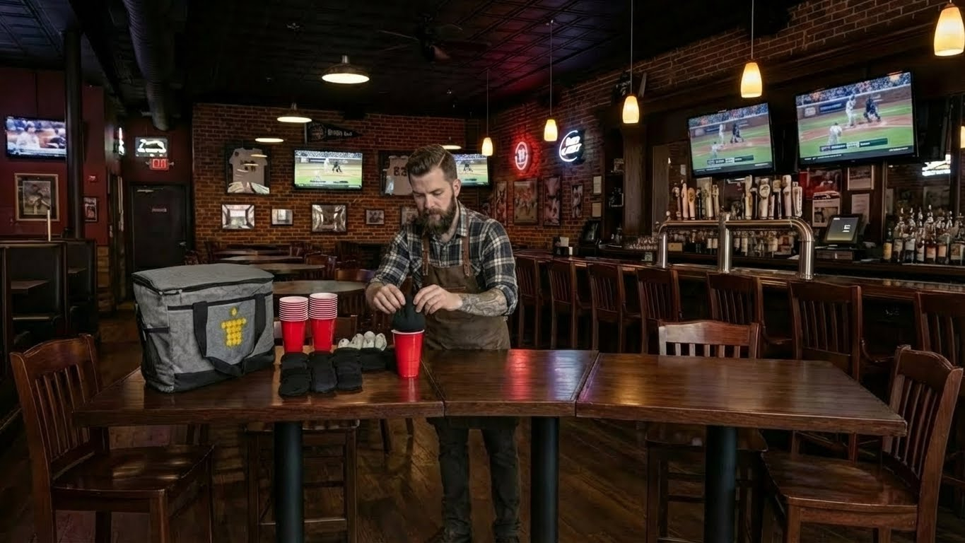 Anchor going into cup (placeholder)